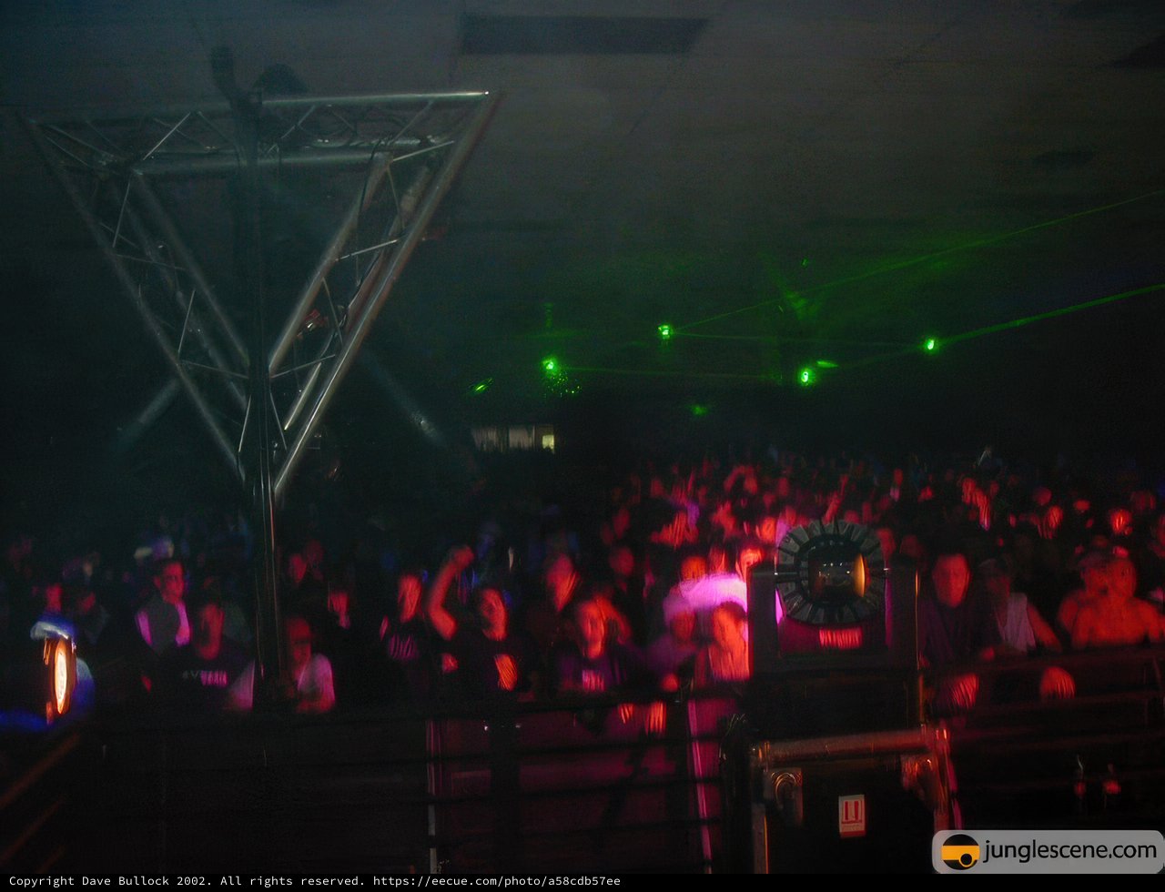 Green Beats in the Night Club