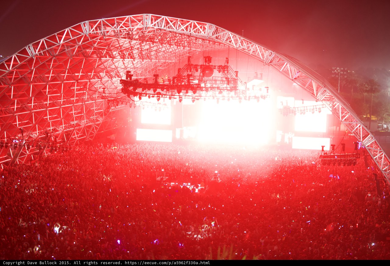 Red Hot Crowd at Coachella