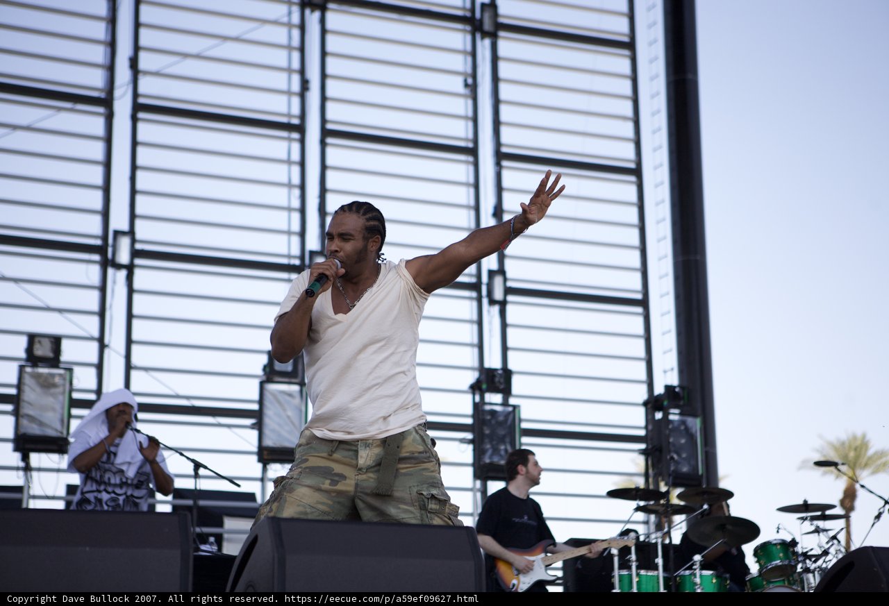 Pharoahe Monch Rocking Coachella Stage