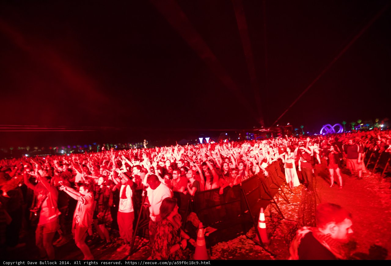 Red Hot Crowd at Coachella