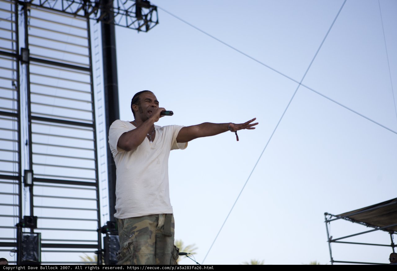 Pharoahe Monch Performing at Coachella