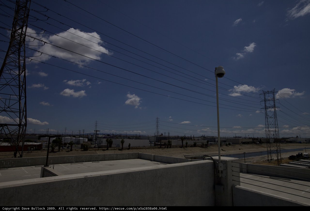 Rooftop View of the Towering Sky