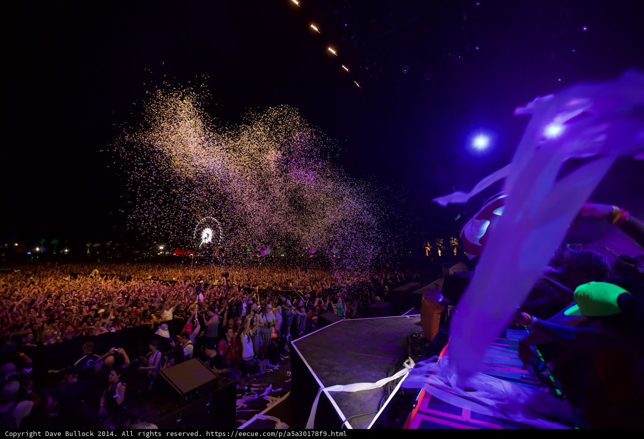 Confetti Chaos at Coachella