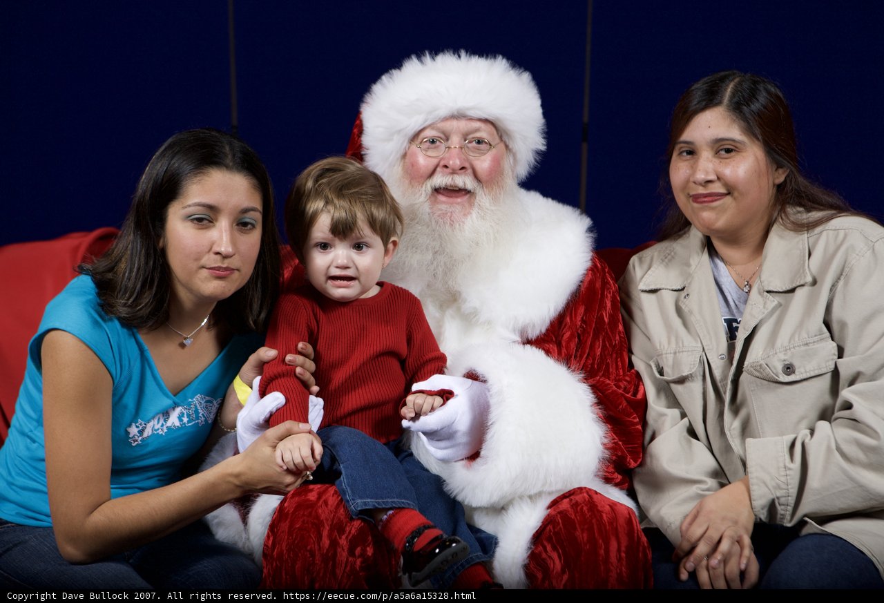 A Joyful Christmas Moment with Santa
