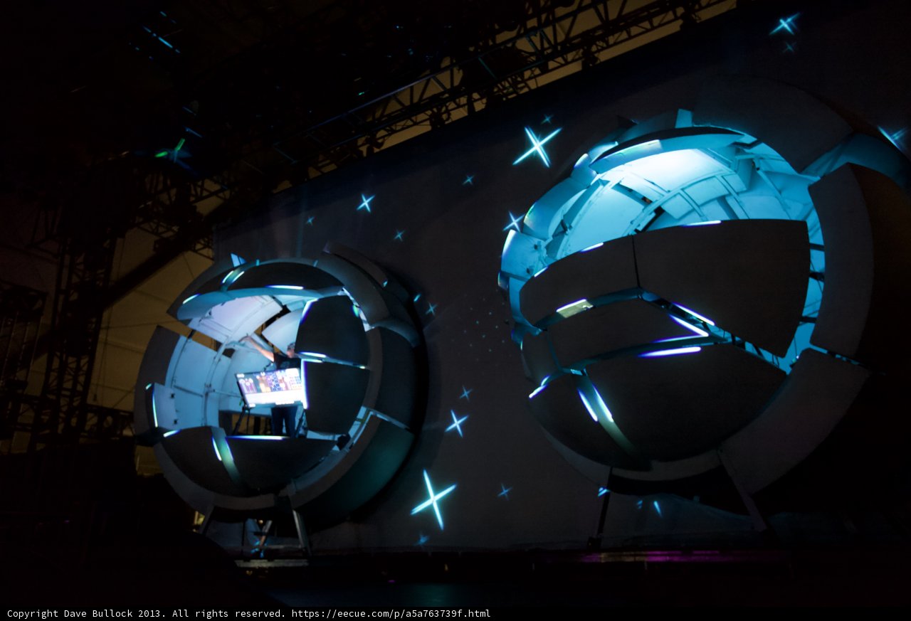Illuminated Spheres at Coachella