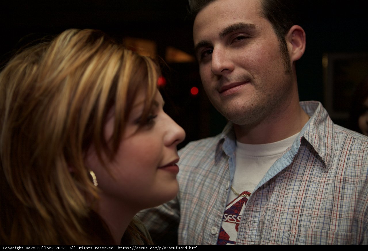 Intimate moment between Mandy B and Dustin B