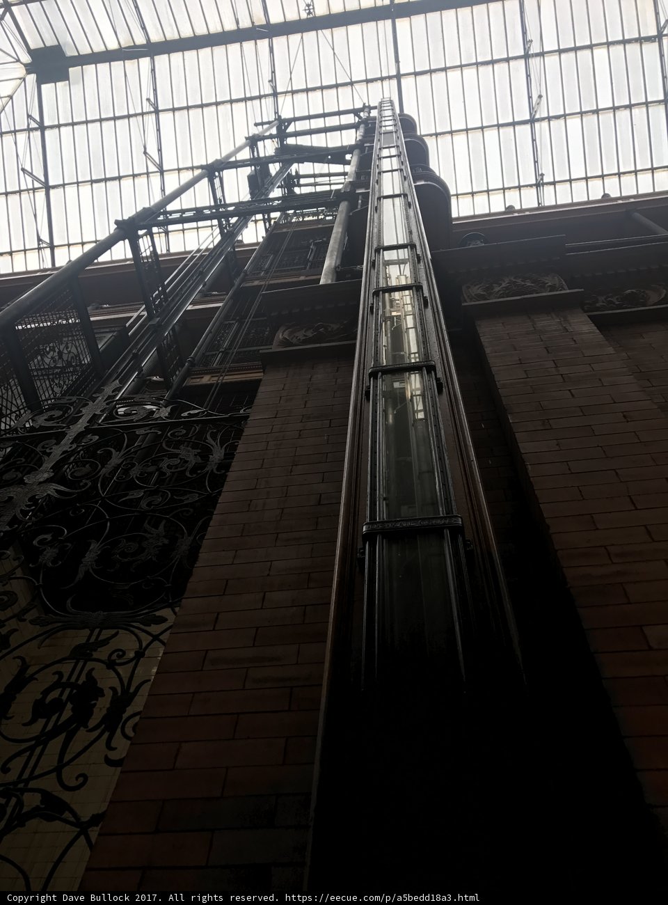 A Bird's Eye View of the Bradbury Building