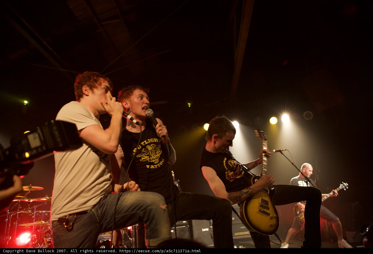 Stage Performance by Bad Religion Glasshouse Band