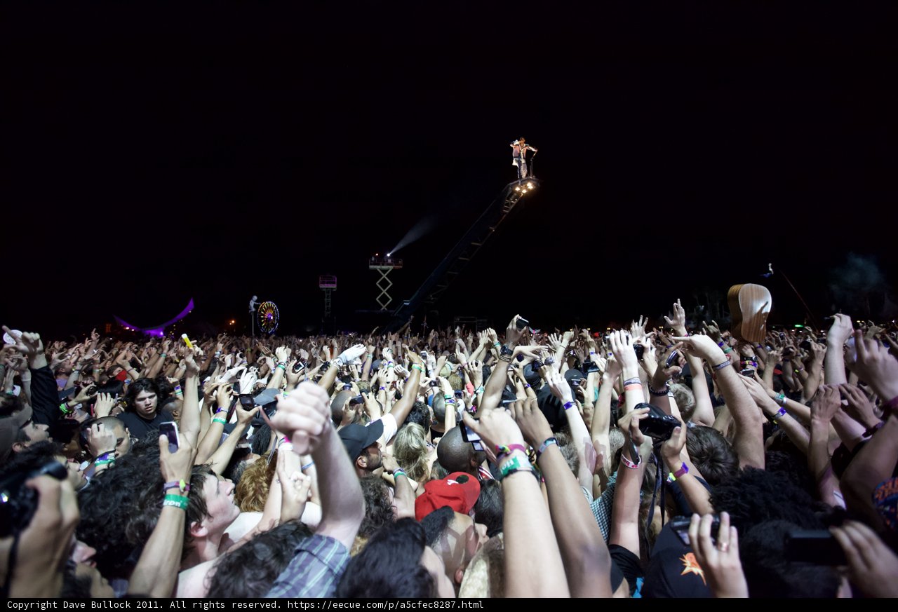 Coachella 2011 Crowd in Ecstasy