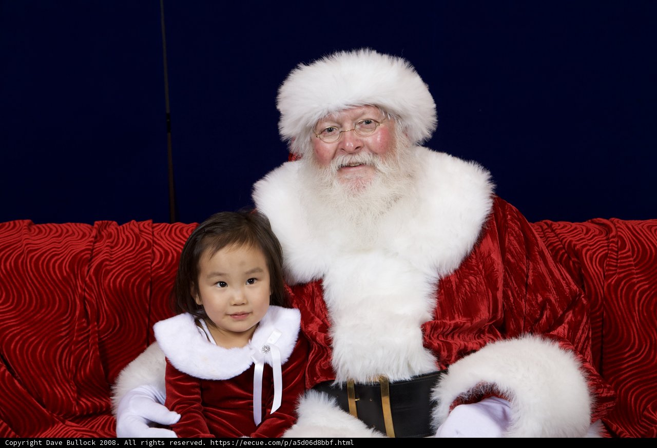 A Special Moment with Santa