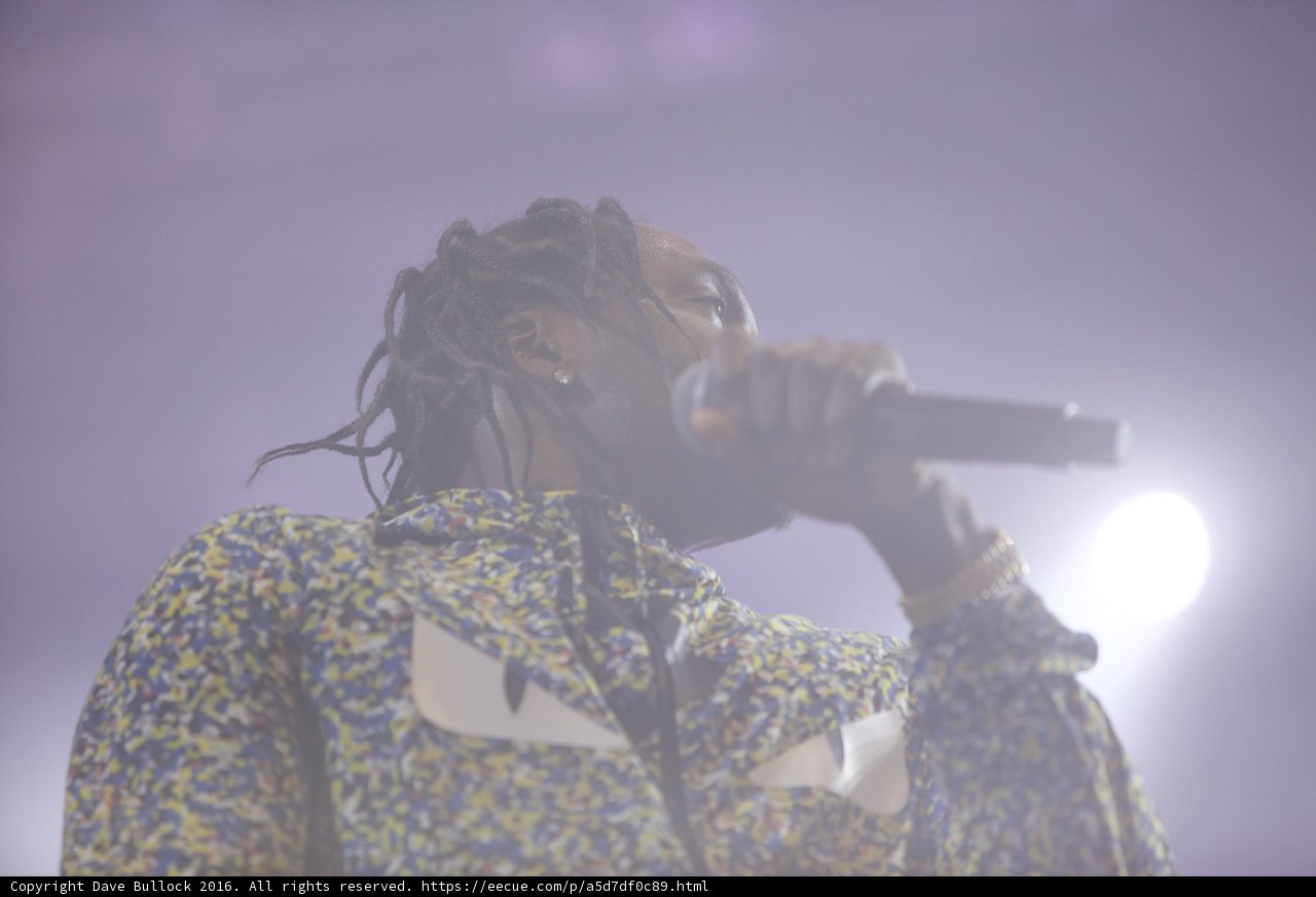 Solo Performance Under Festival Lights