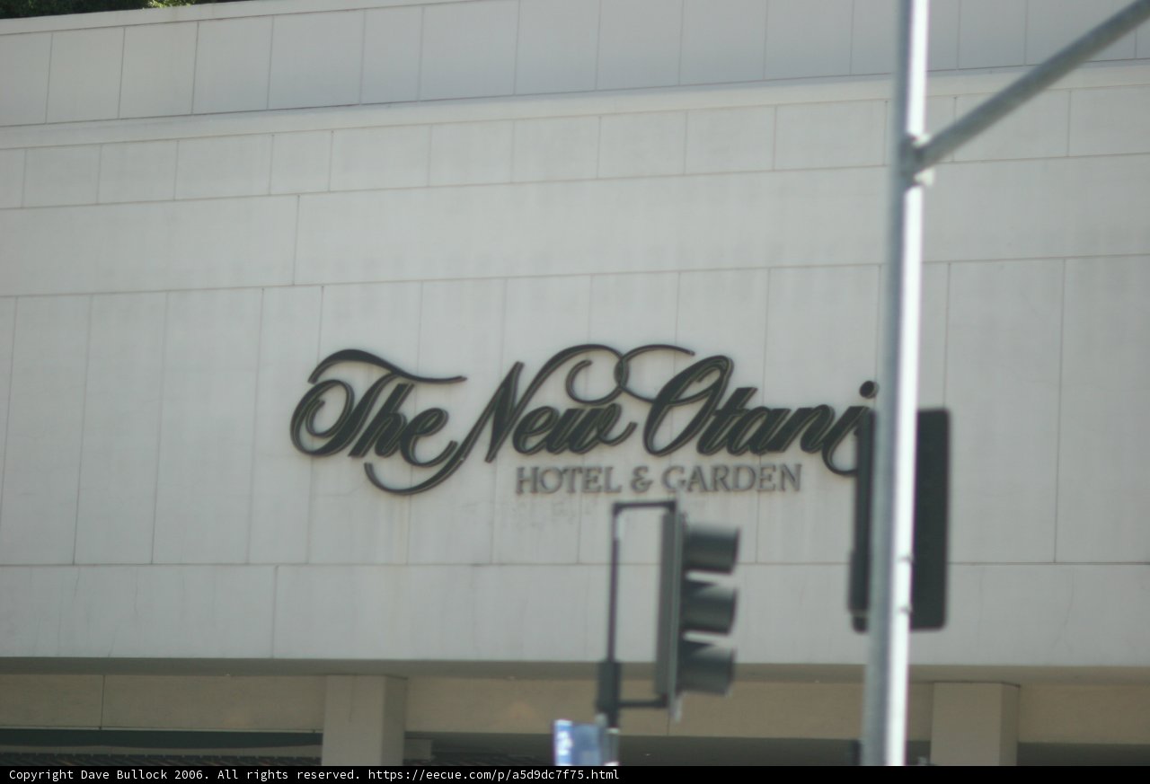 The New Orleans Hotel & Garden in Little Tokyo
