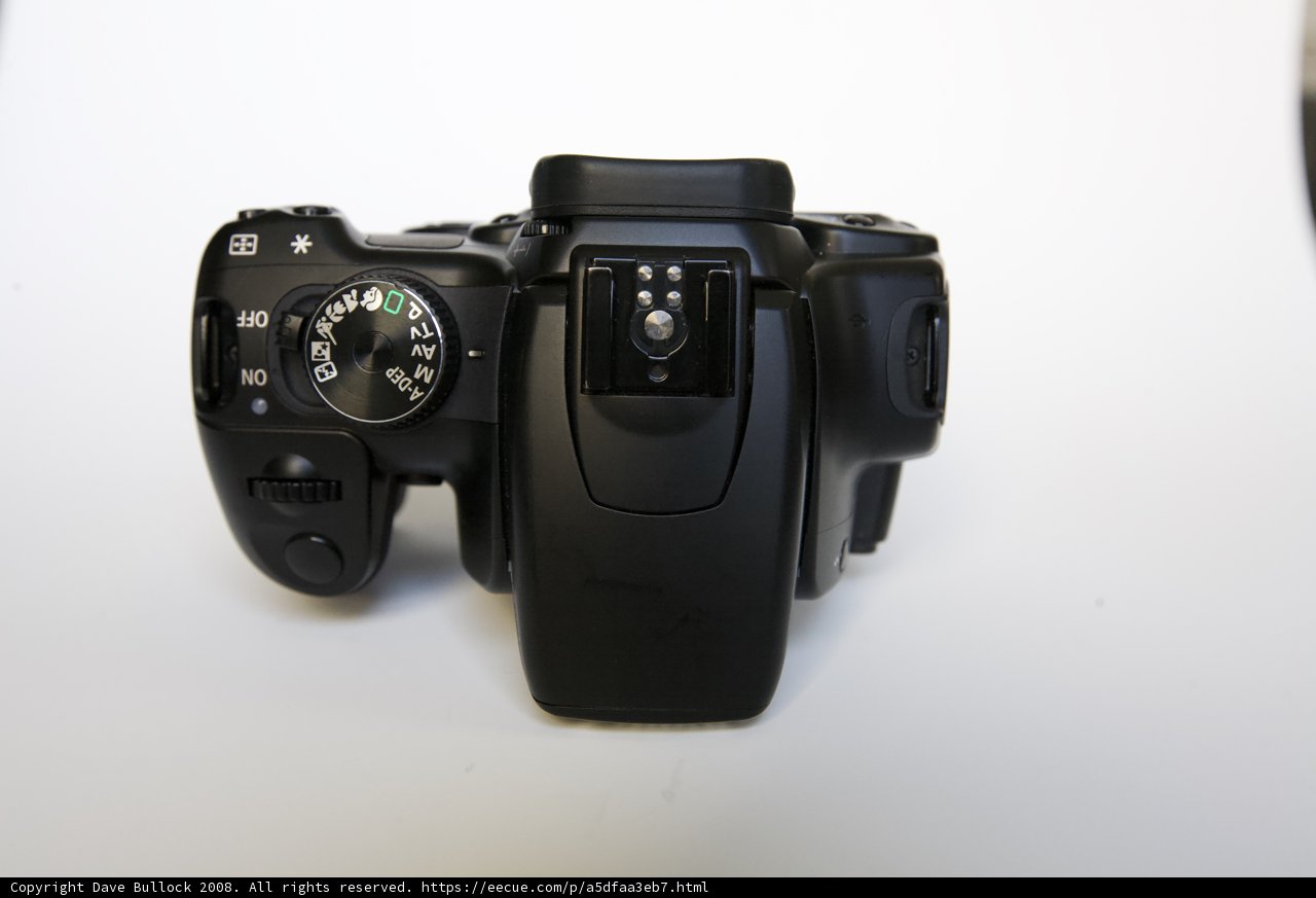 Canon XTi Digital Camera with Lens Attachment