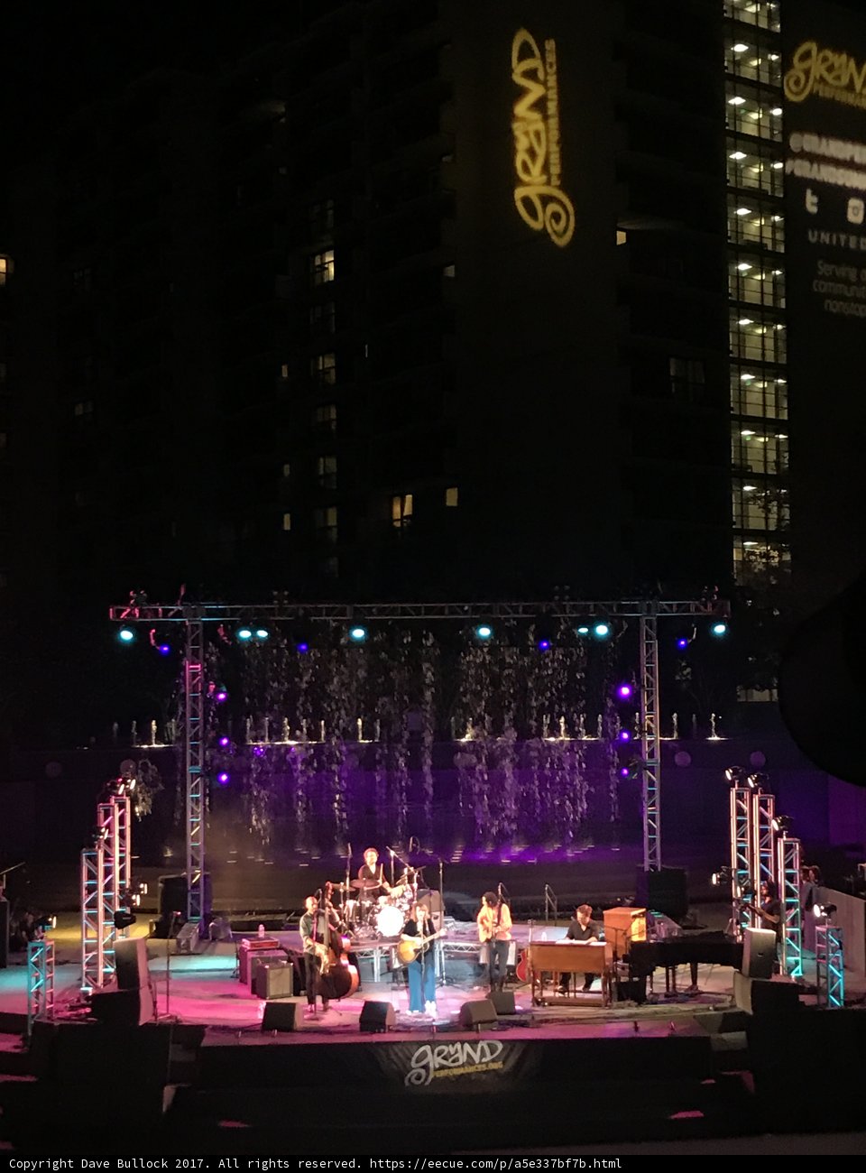 Nightlife Rock Concert in the Metropolis