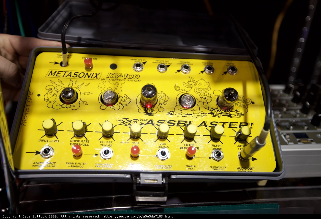 The Metasonix Machine - A Beast of Electrical Wonders