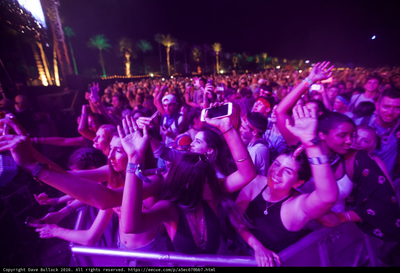 Coachella Crowd Goes Wild