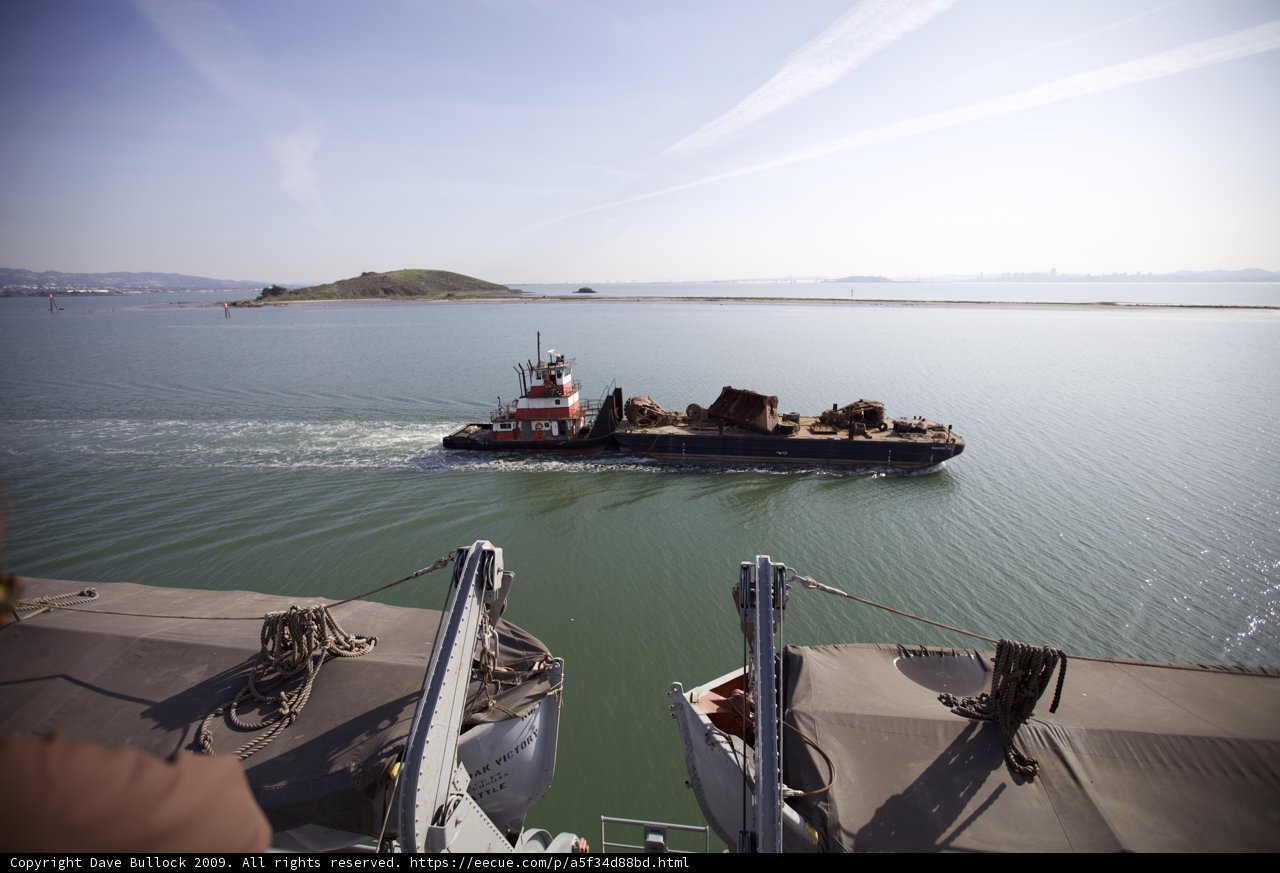 Barge on the Water