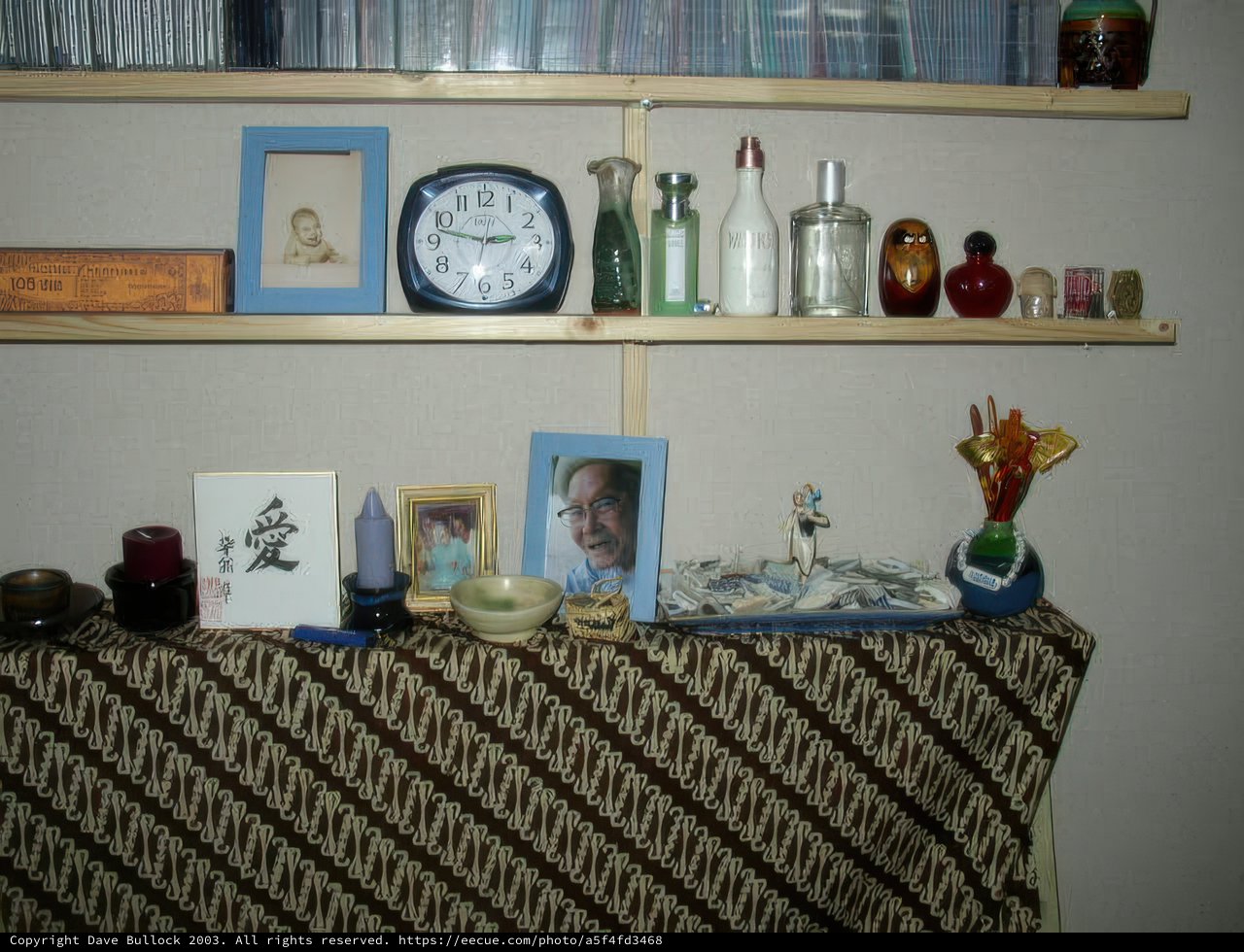 Memories on the Shelf