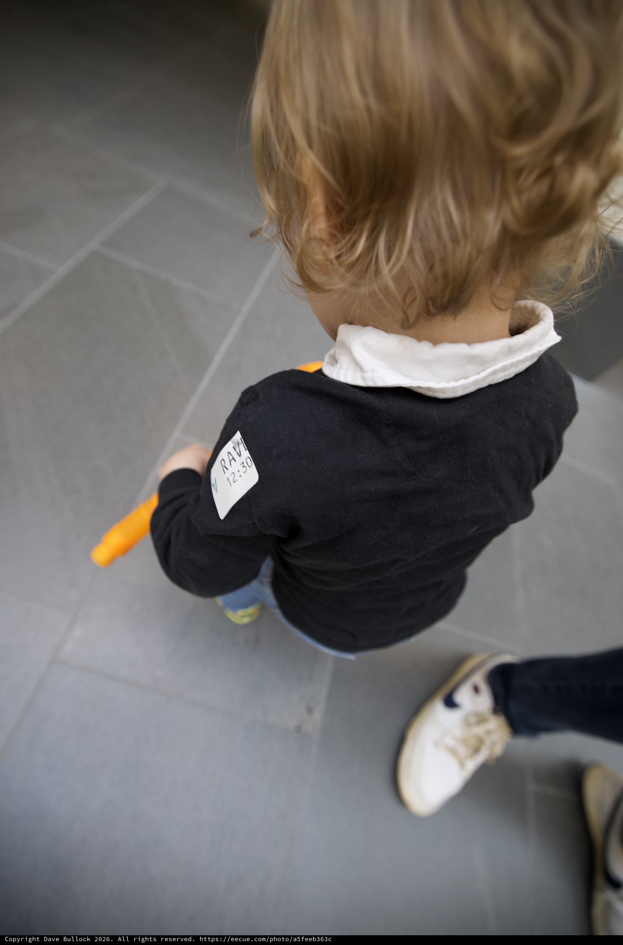 Toddler at Baby Rave Event in Museum