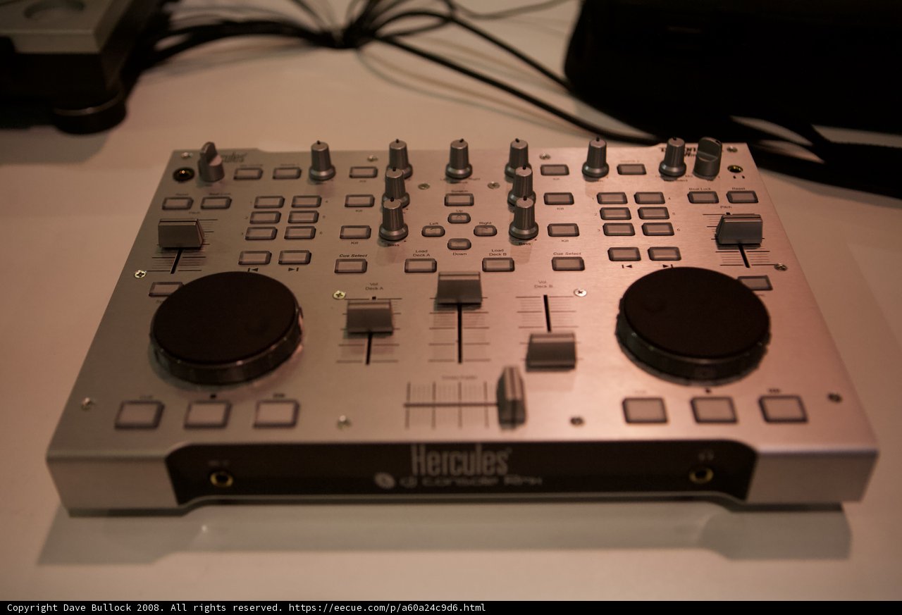 4-Knob DJ Mixer at 2008 NAMM Convention