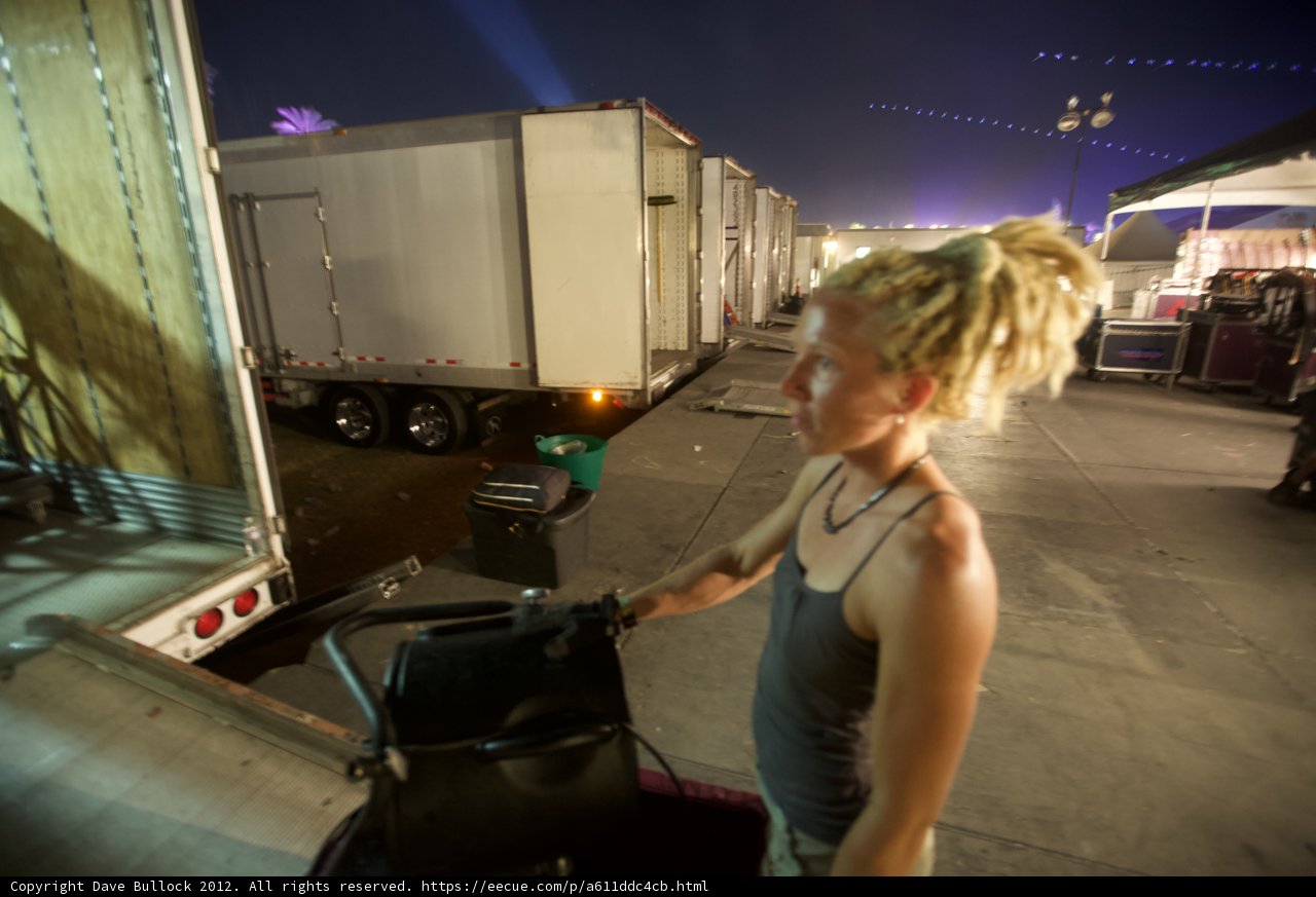 The Blonde and the Truck