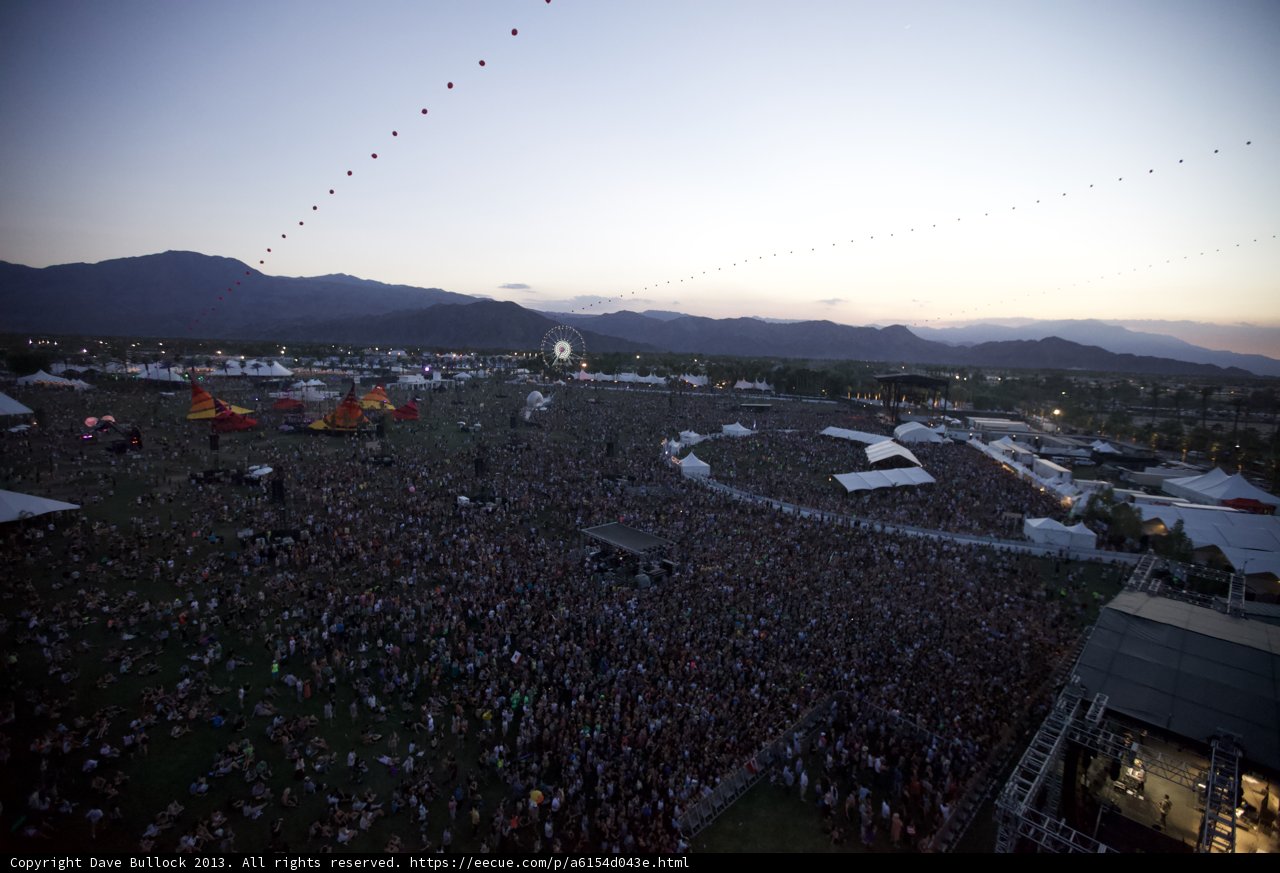 Coachella Crowd Rocks to the Beat