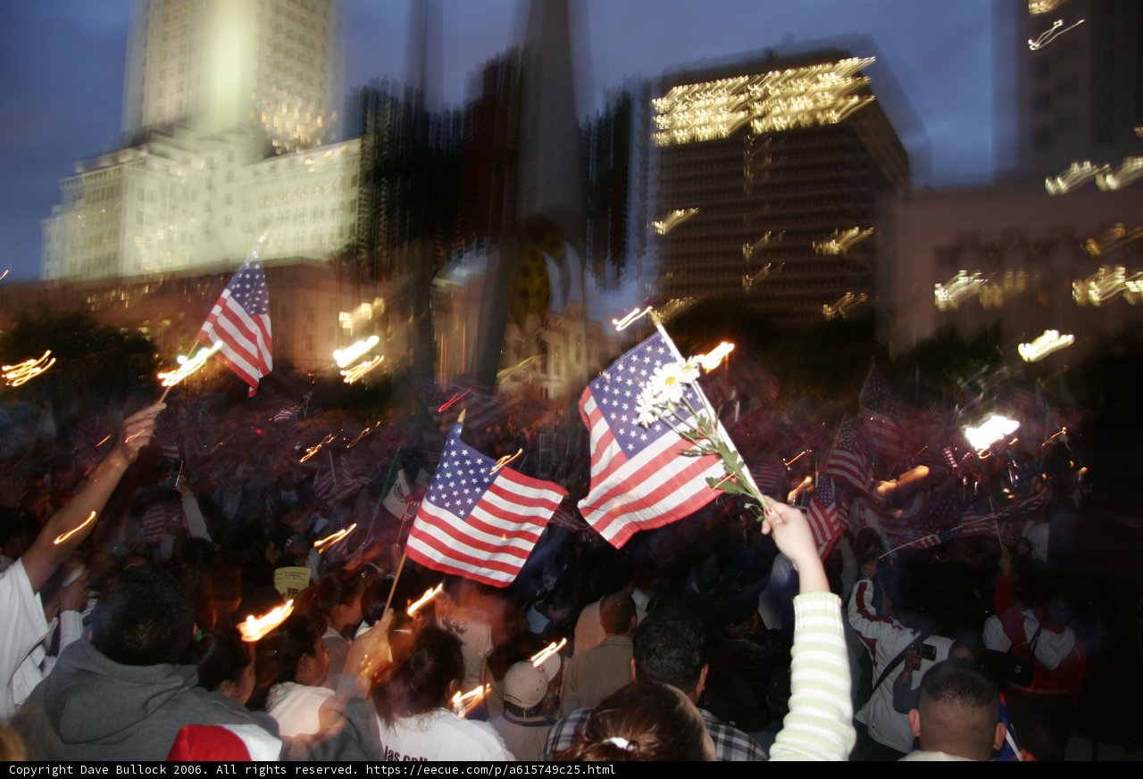 Patriotic Vigil in the City
