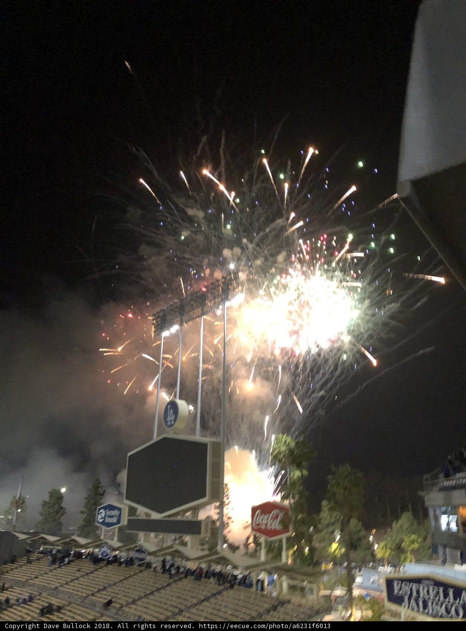 Explosive Night at the Baseball Stadium