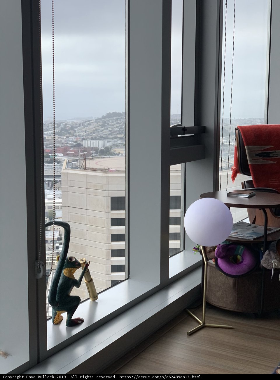 Cityscape from a Window