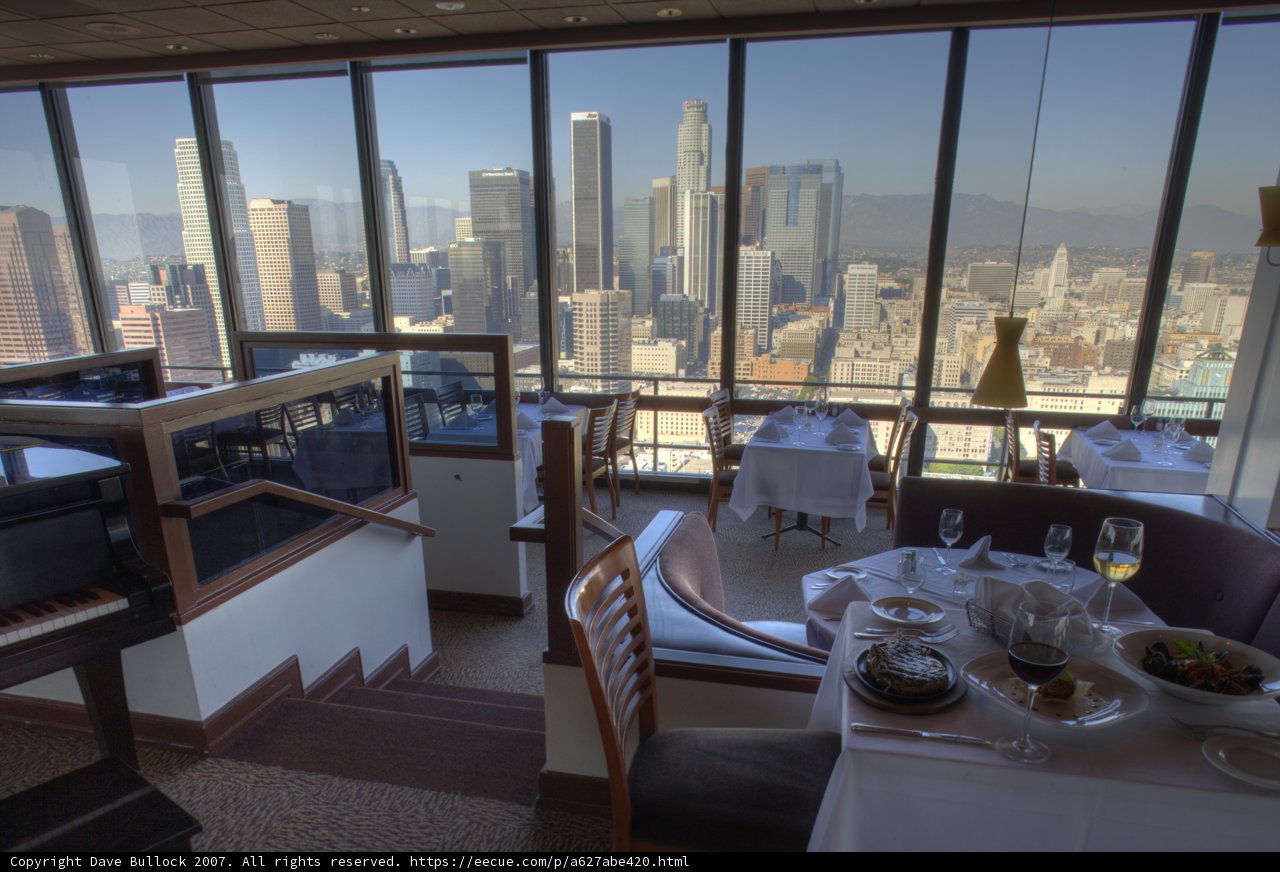 City View Dining at a Penthouse Restaurant