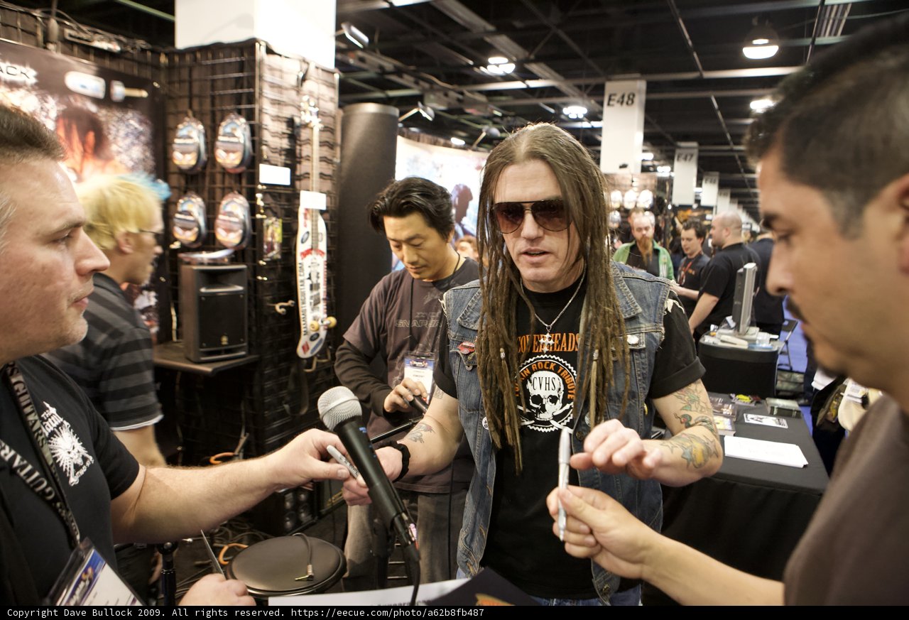 Networking at the NAMM Convention