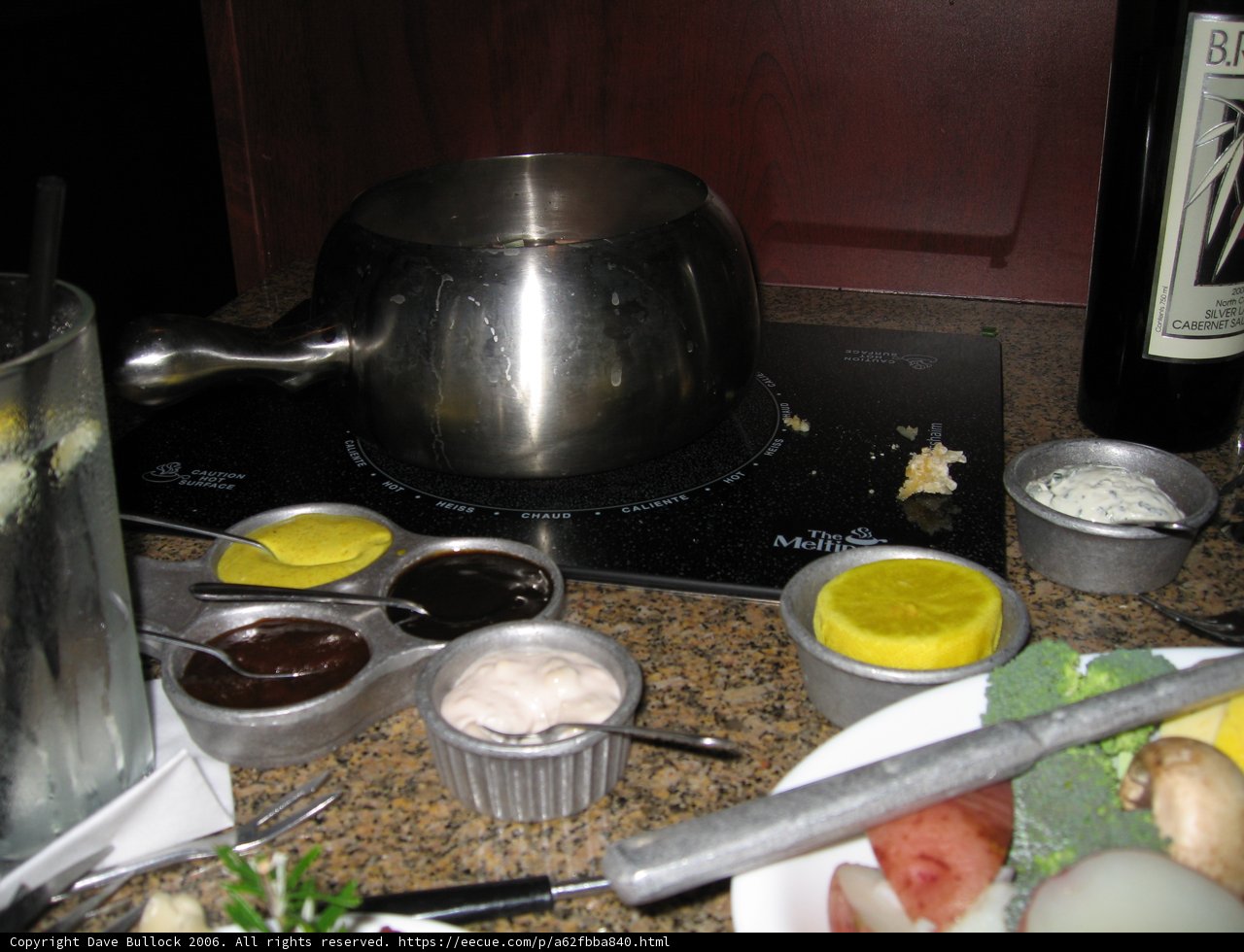 A Cozy Fondue Meal