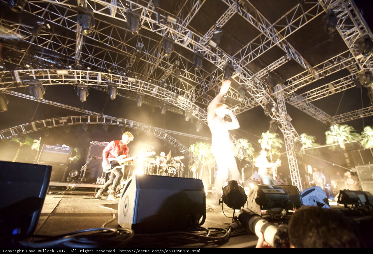 Rocking under the Coachella Night Sky