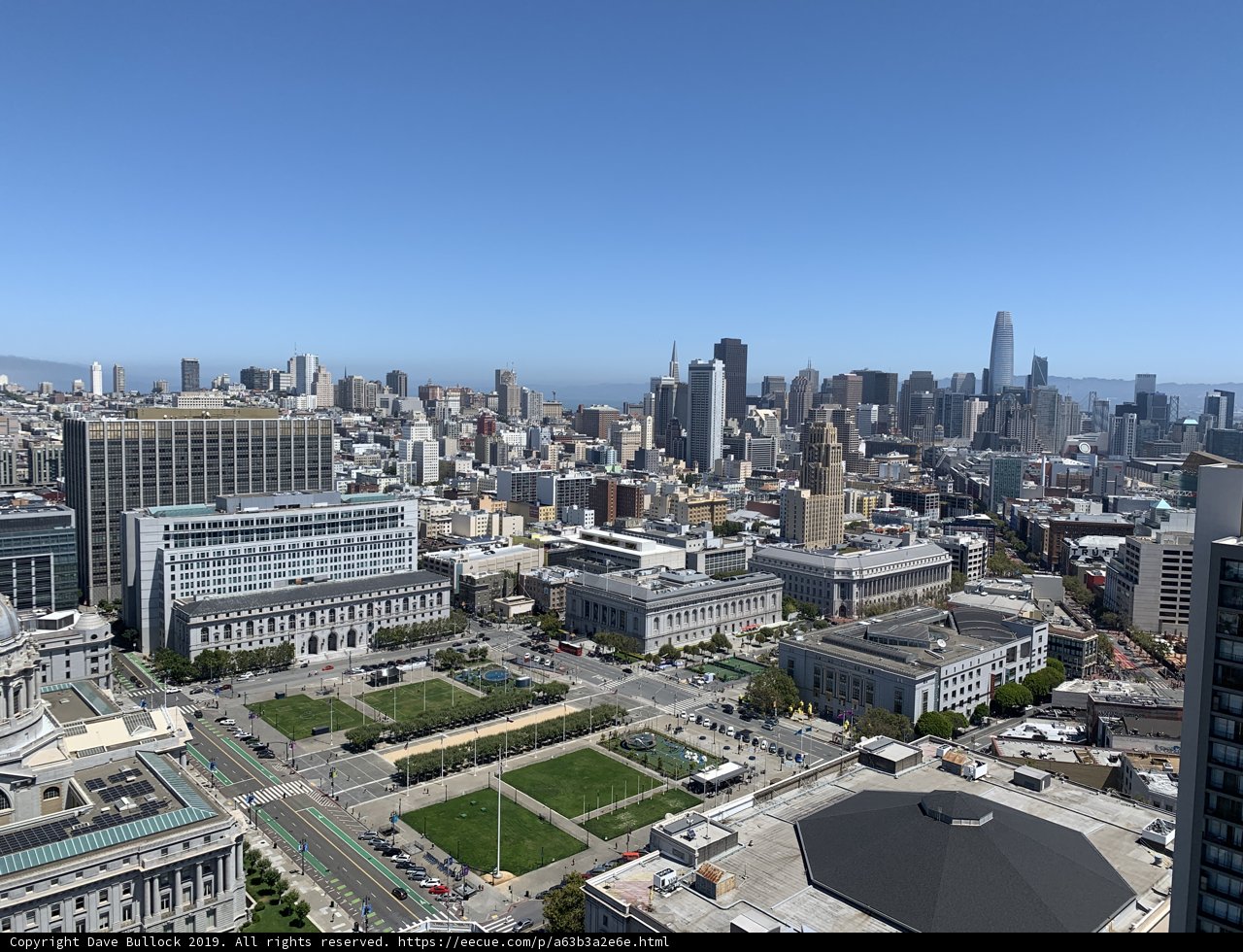 San Francisco's Skyline from Above