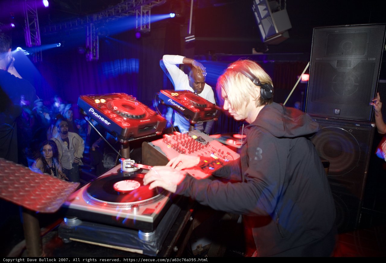 Party-Goers Get Hip to the DJ's Beat