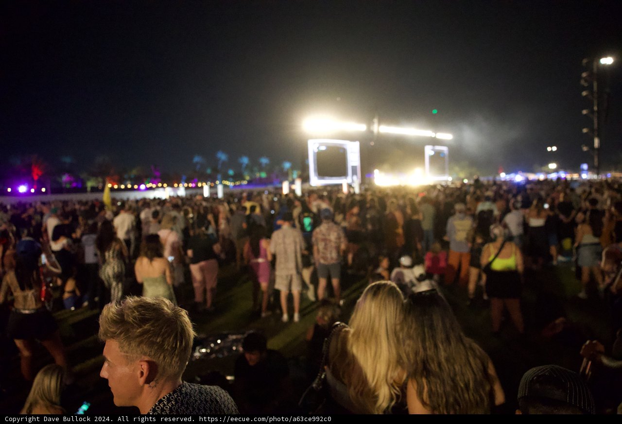 Electric Night: Coachella 2024 in Motion