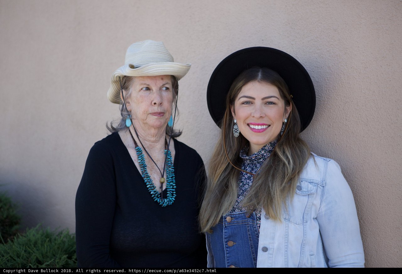 Two Women in Hats