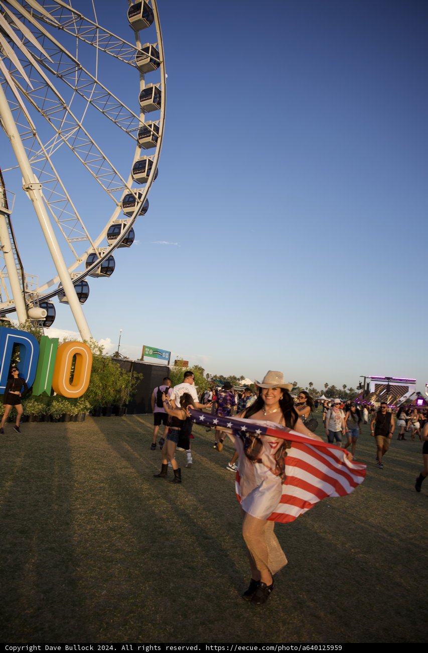 Festival Spirit Under the Ferris Wheel