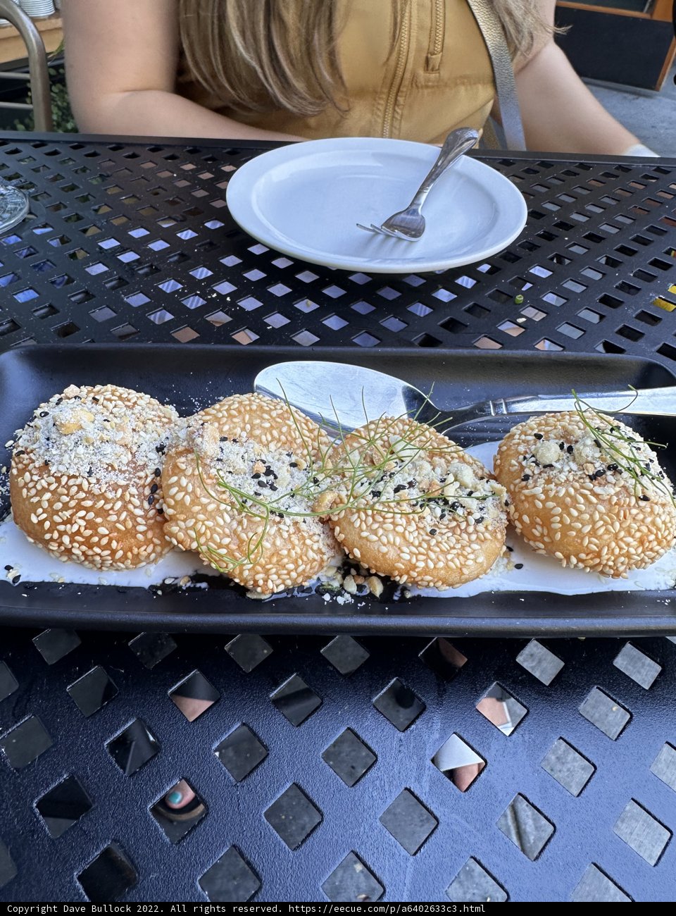 Delicious Brunch on a Black Tray