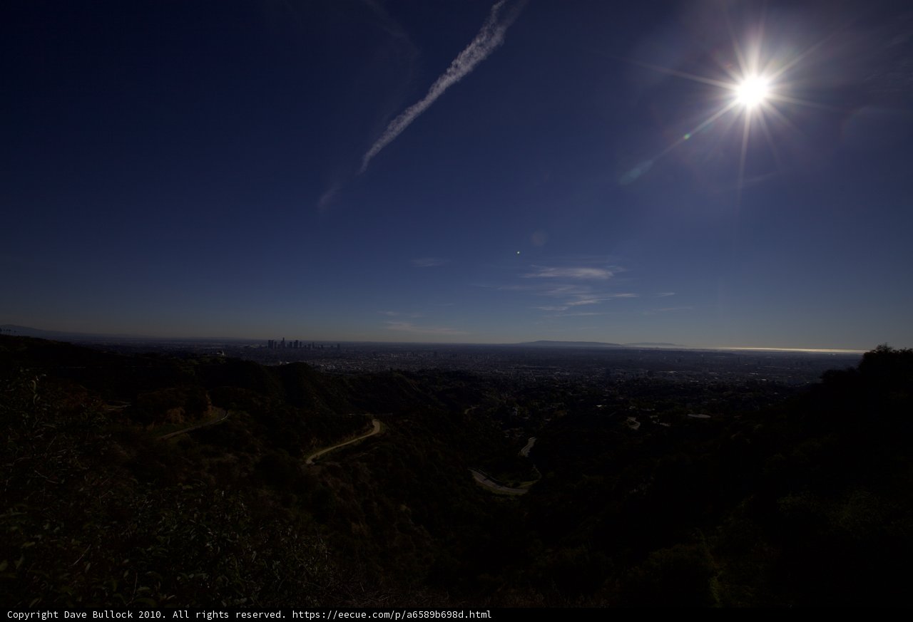 Shining Sun over Los Angeles