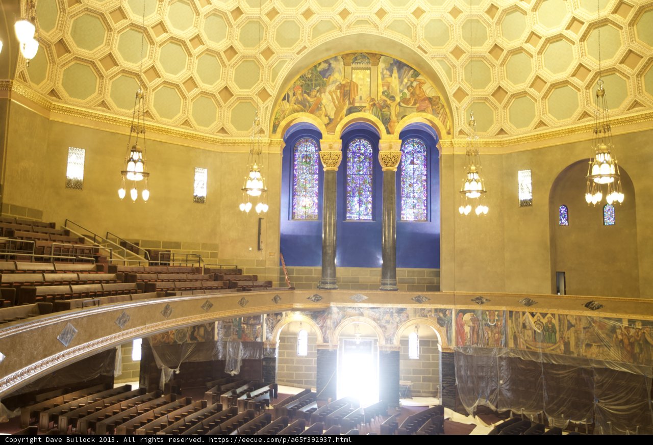 Magnificent Dome of the Temple Auditorium