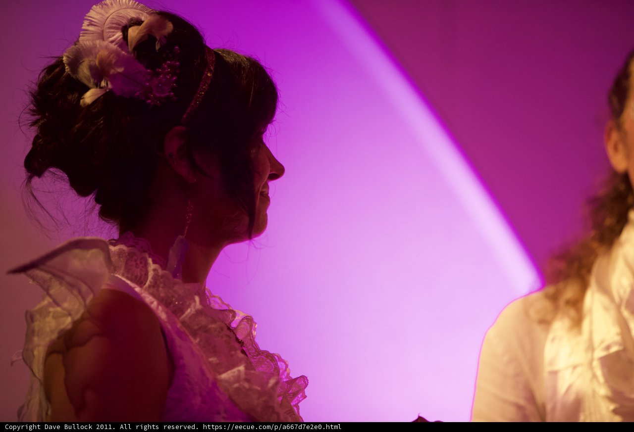 Chatting in the Purple Glow