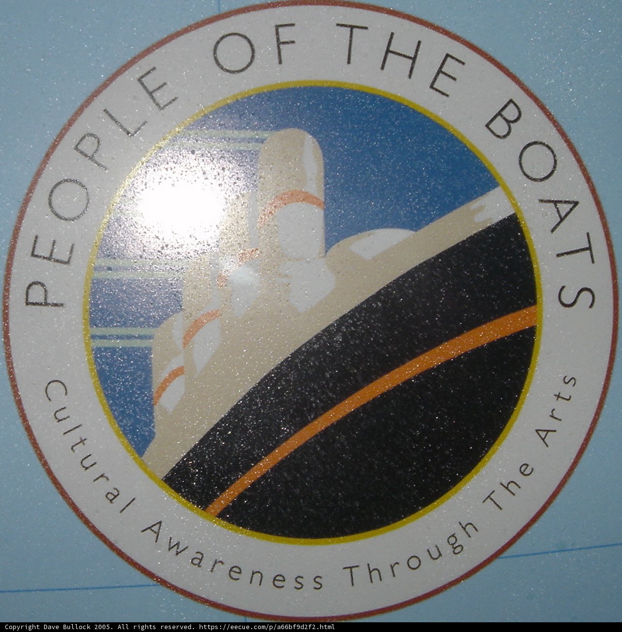 Emblem on the Blue Sky