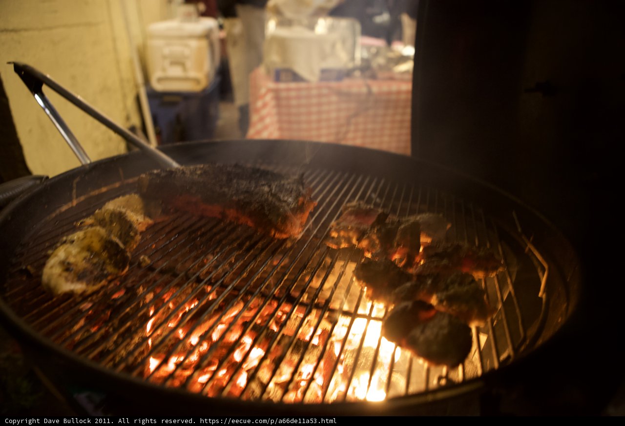 Grilling up a Storm at the 2011 Plata Wine Party