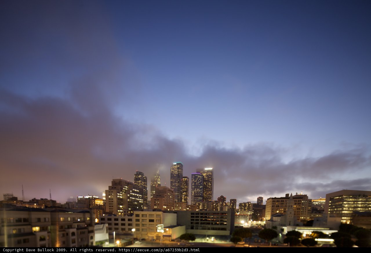 Los Angeles Metropolis at Dusk