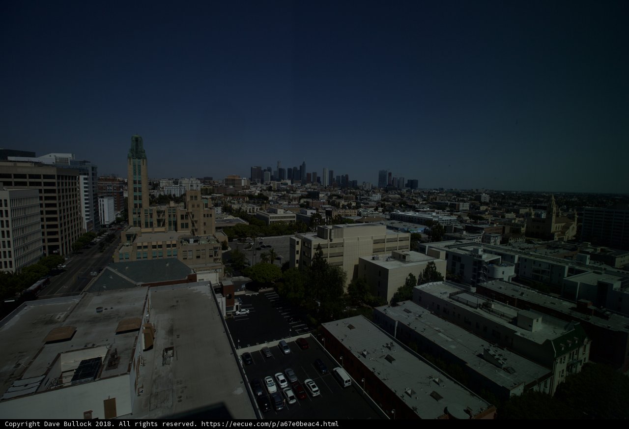 Urban Skyline from Above