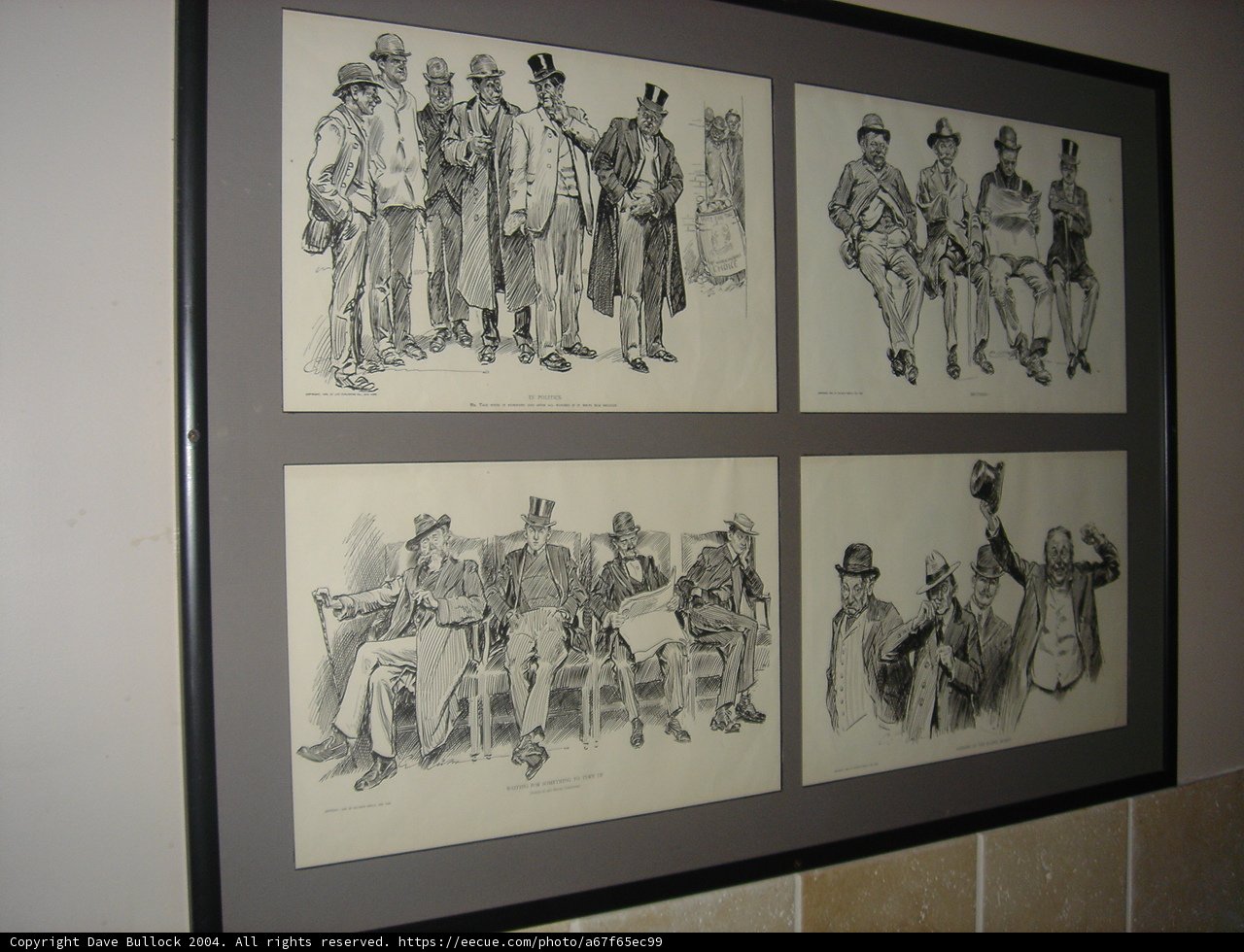 A Group of Dapper Gentlemen