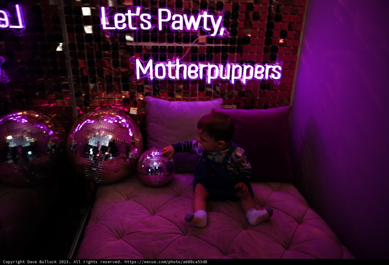 A Magical Moment: Baby's Enchanting Reflection