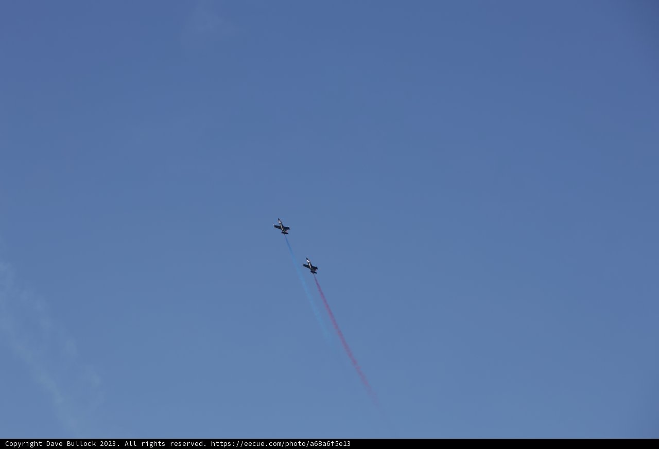 Aerial Acrobatics at the Fleet Week Air Show, 2023