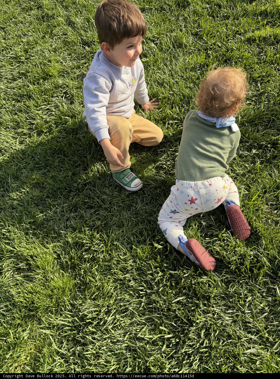 Playful Explorers in the Garden